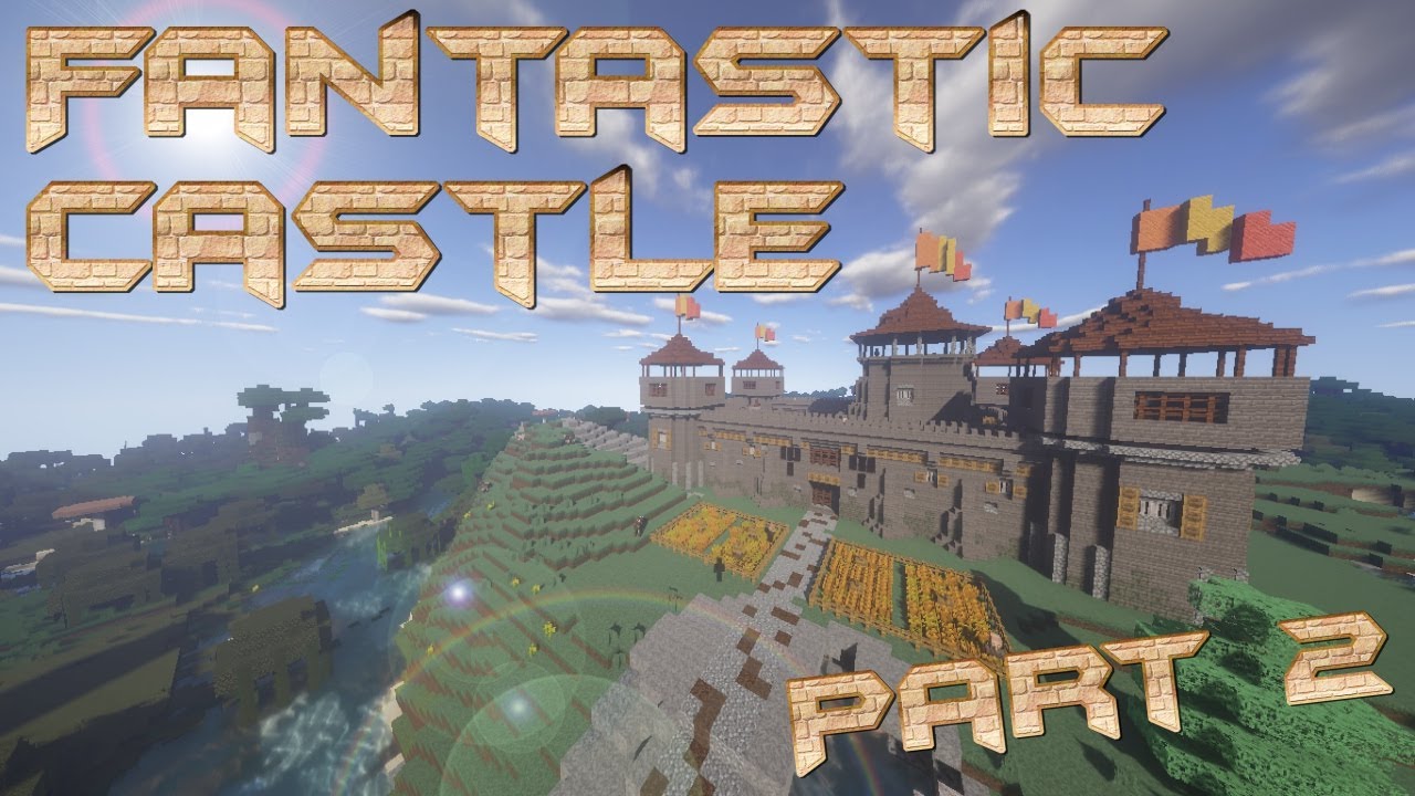 How to Build a Castle in Minecraft | Large Minecraft Castle | Minecraft Castle Tutorial Part 2