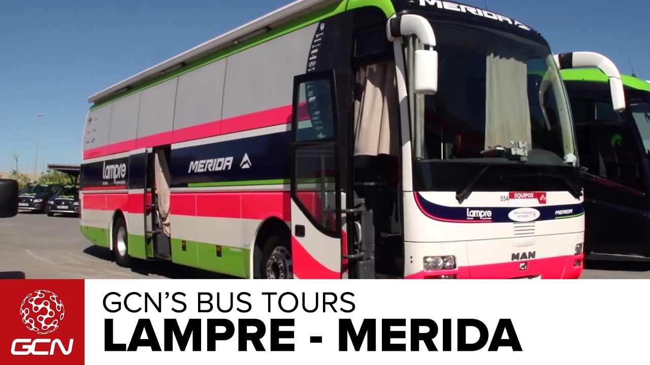 Lampre-Merida Bus Tour | Vuelta A España 2014