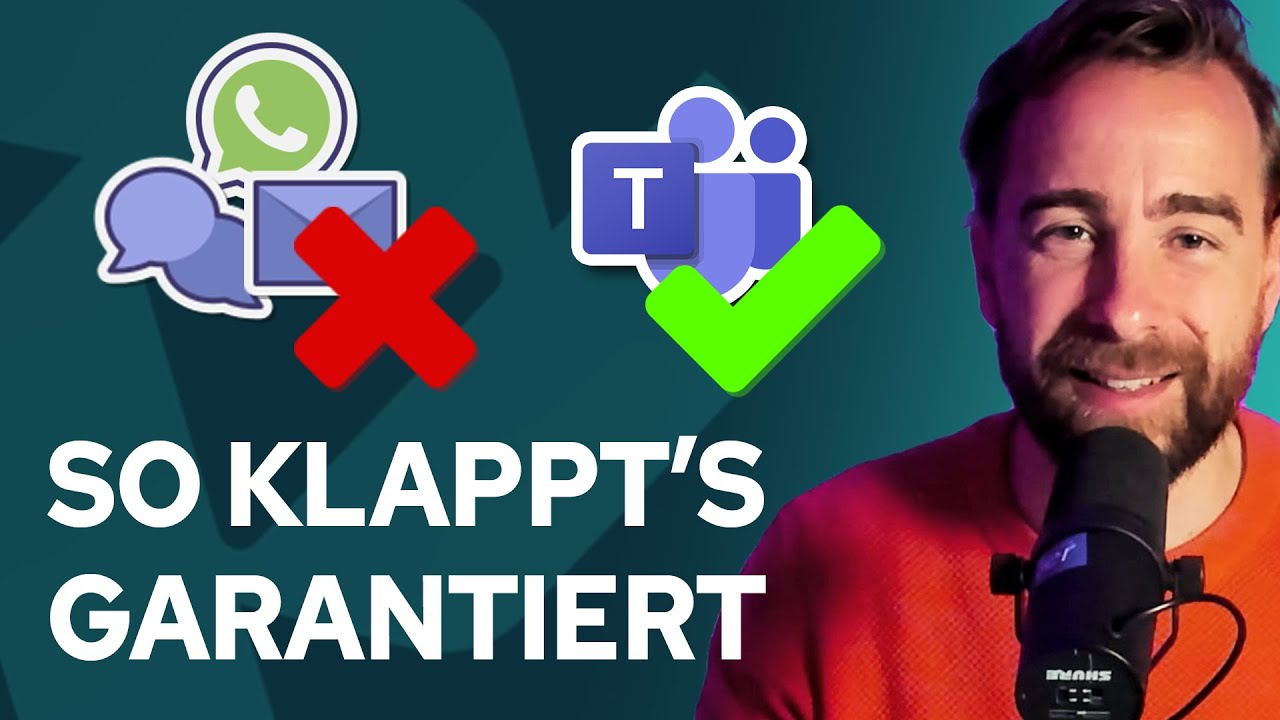 Chat-Verbot - Gute Zusammenarbeit gibt's nur im Microsoft Teams Kanal #microsoftteams #leadership