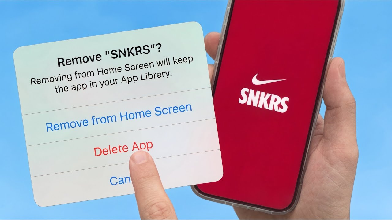 Nike тихо отказывается от приложения SNKRS