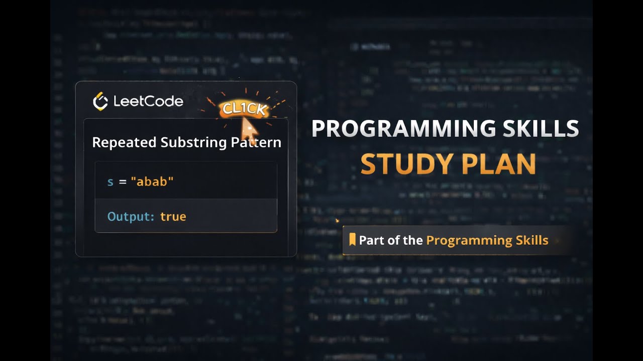 Leetcode 459. Repeated Substring Pattern Solution