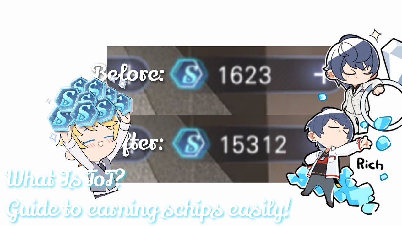 How To Earn And Calculate Schips easily || Tears Of Themis Guide