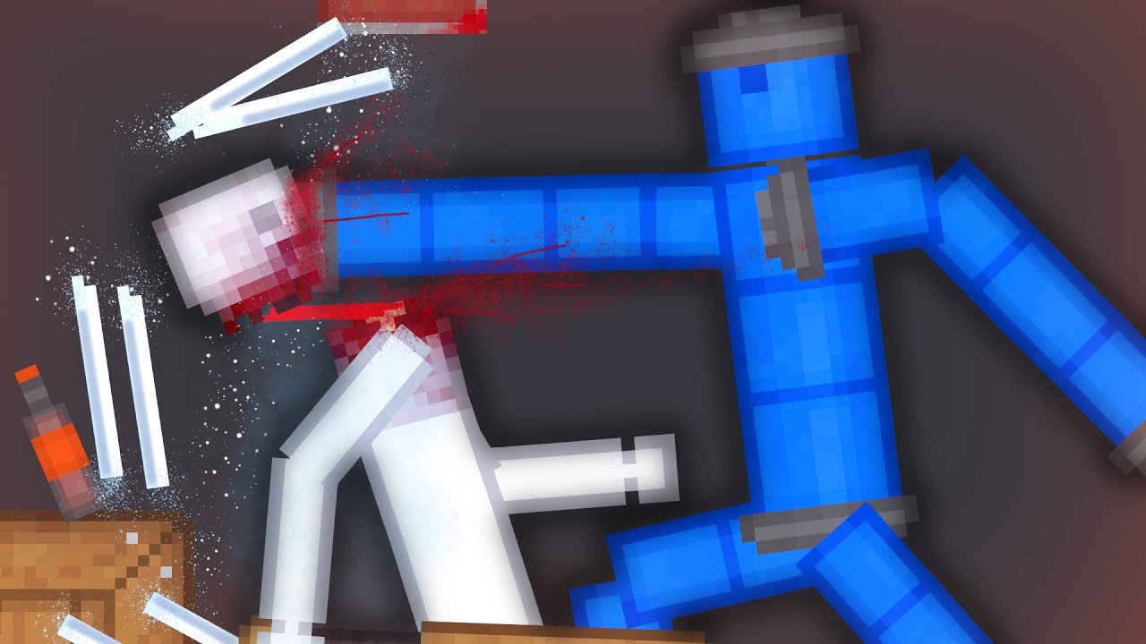 People Fight Against The Material Humans In People Playground