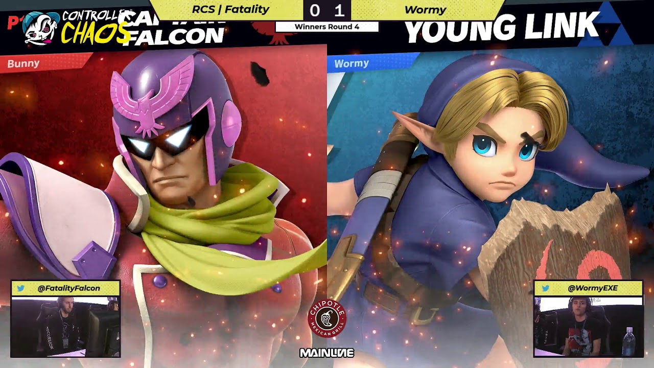 Wormy (Young Link) Vs Fatality (Captain Falcon) - OriginStory