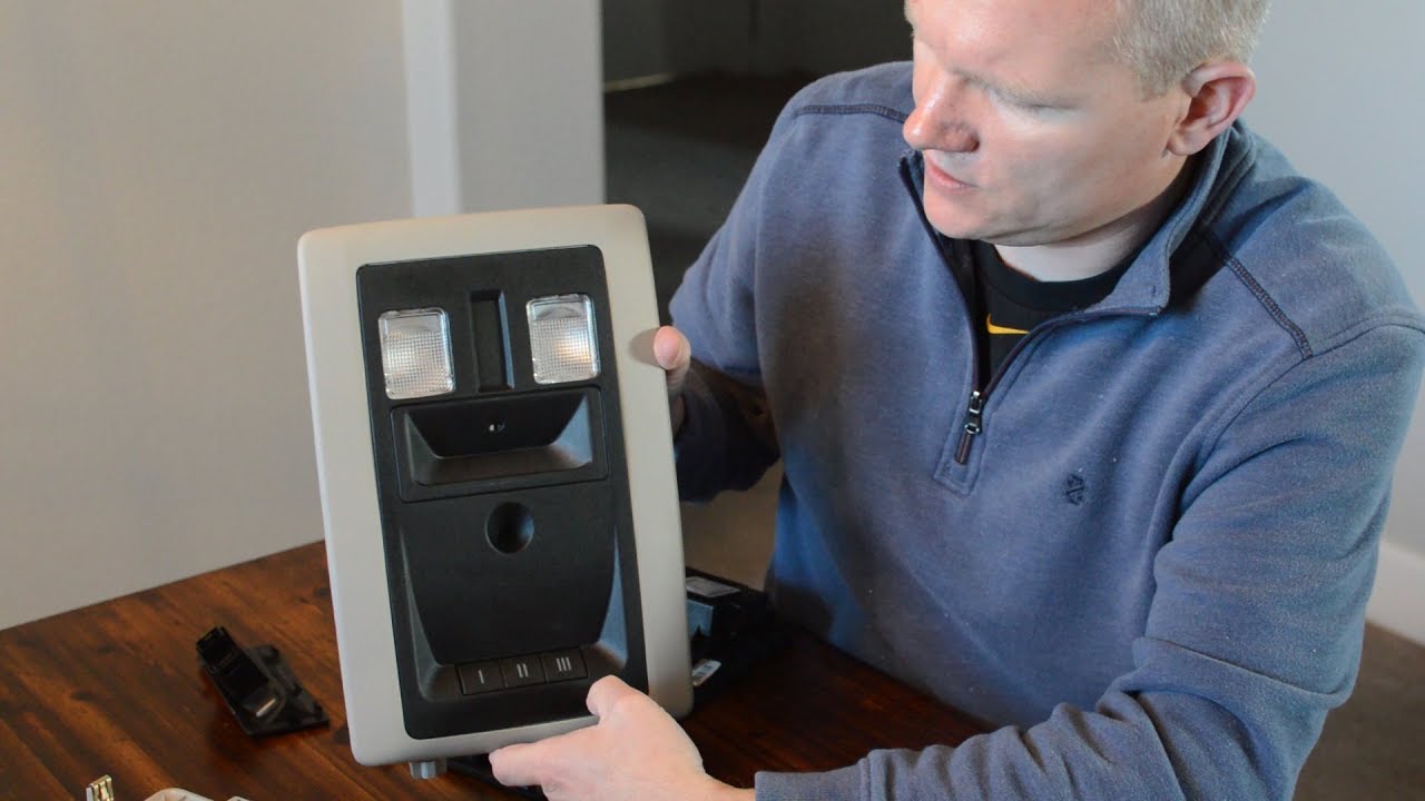 Installing Overhead Console with Homelink - Dodge Ram 4th Gen