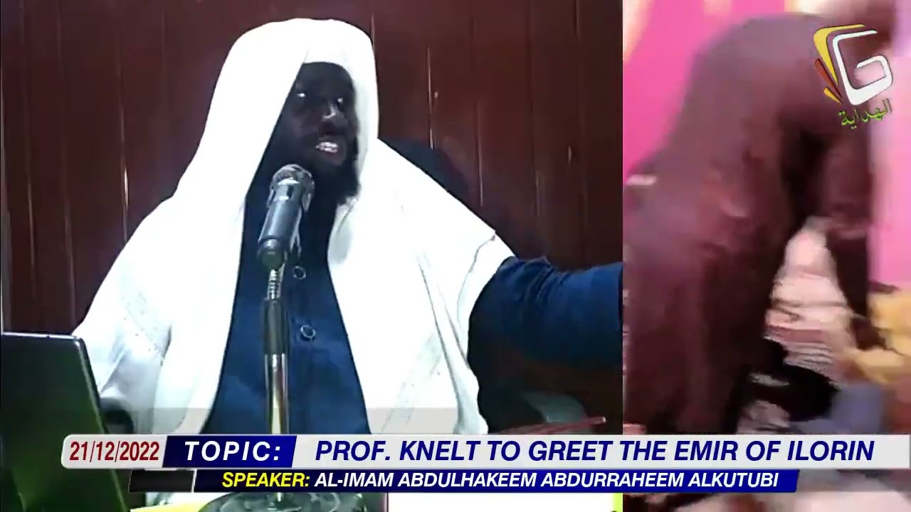 Q&Q ON THE PROF. THAT KNELT TO GREET THE EMIR OF ILORIN || IMAM ABDULHAKIM ALKUTUBI
