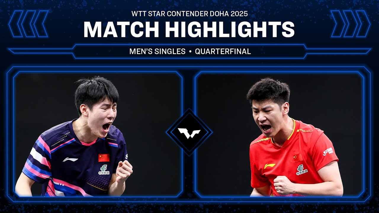 Wen Ruibo vs Xue Fei | MS QF | WTT Star Contender Doha 2026
