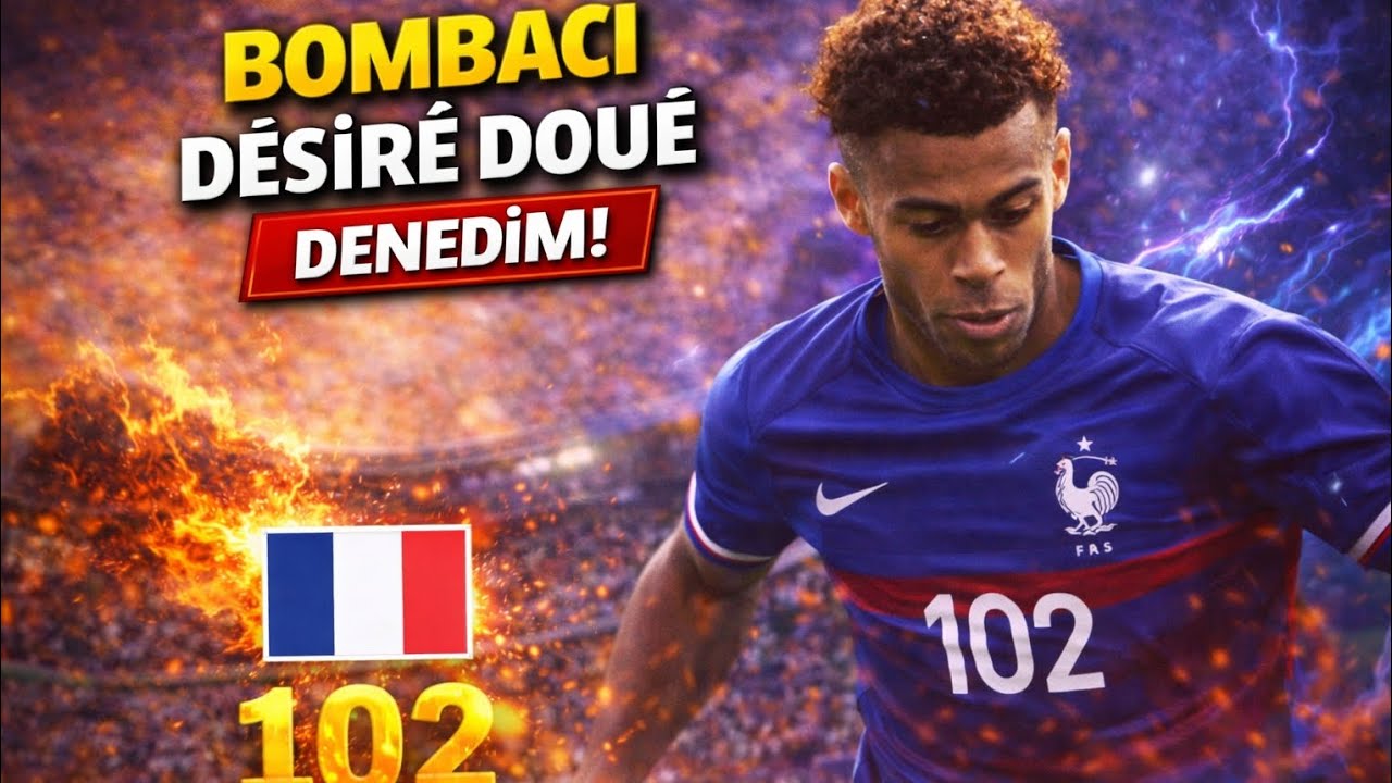 Bombacı Désiré Doué Denedim | efootball mobile