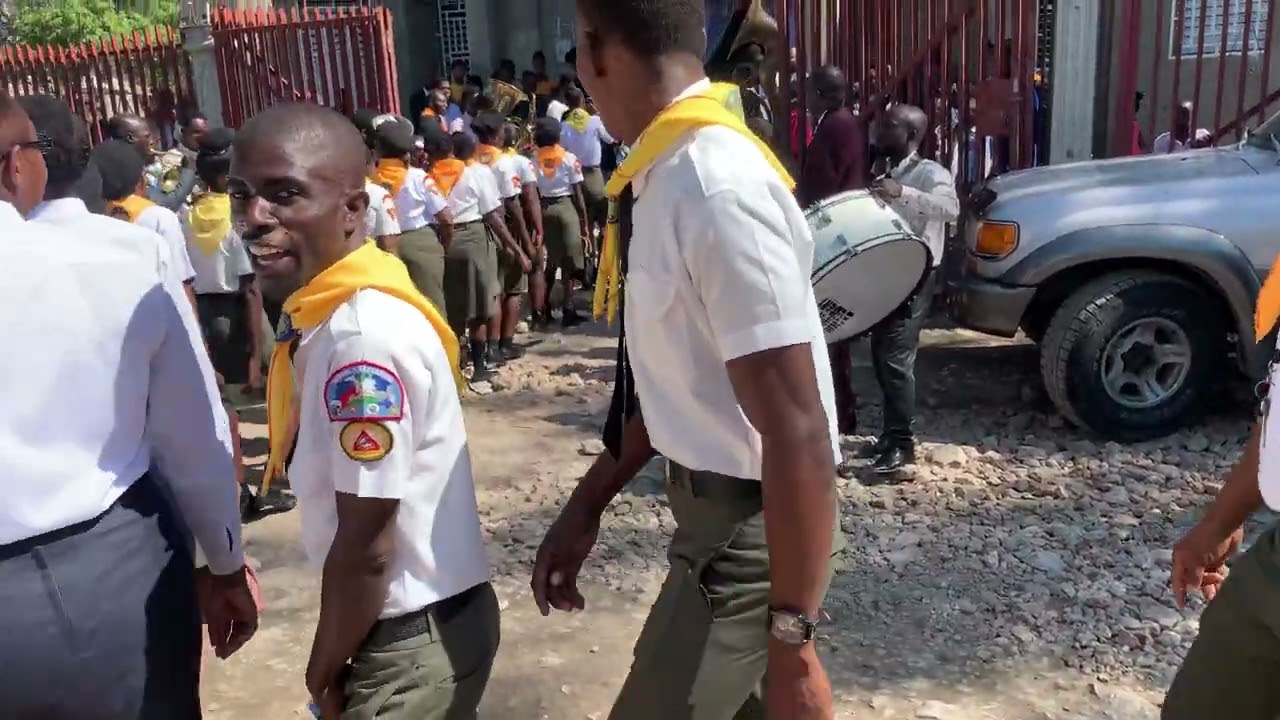 Défilé des Jeunes Adventistes du 7e Jour - Temple Morija des Gonaïves.