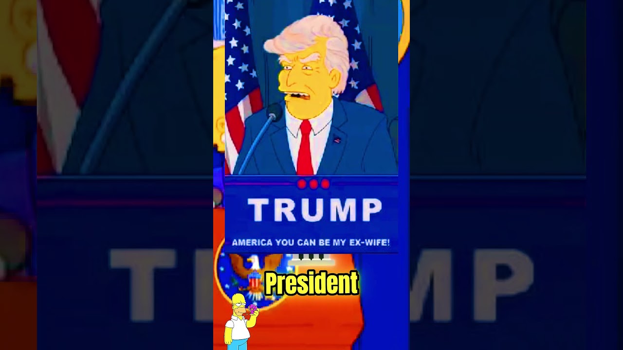 The Simpsons Predicted Trump&rsquo;s Presidency 16 Years Before It Happened! 😱 | True Prediction