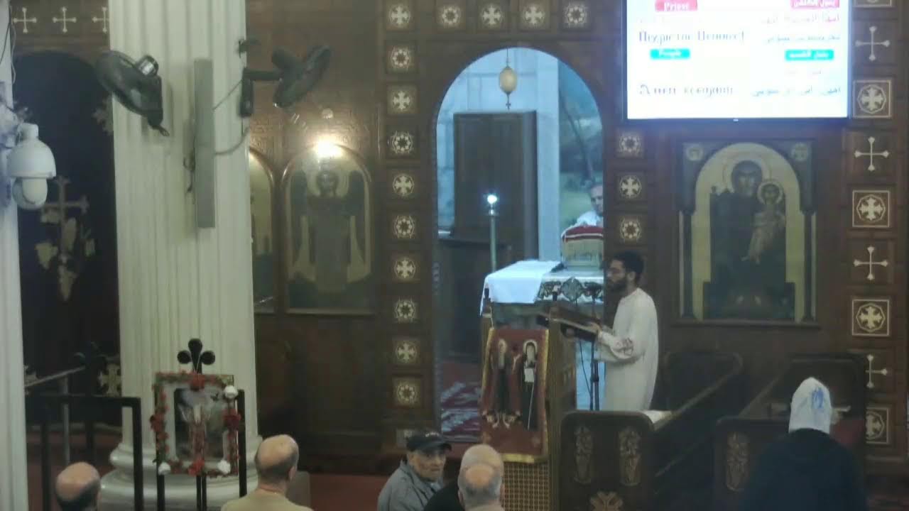 +++قداس يوم الاثنين 2026/2/9