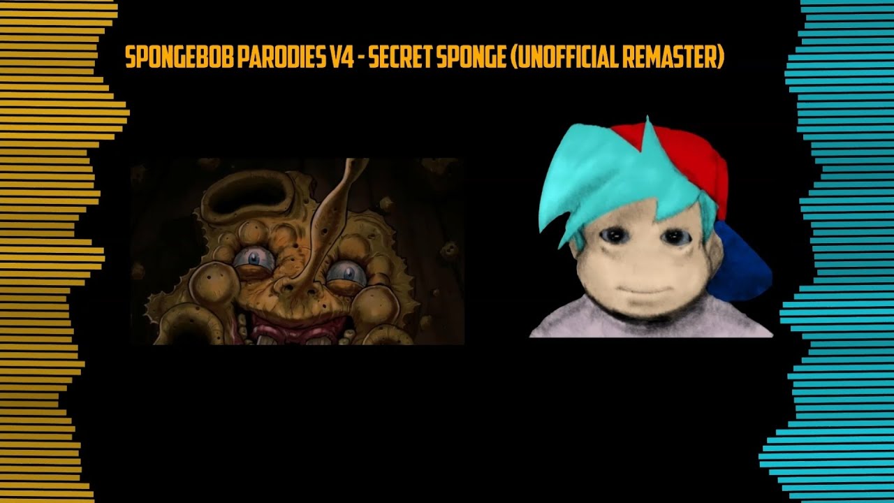 FNF SPONGEBOB PARODIES V4 - SECRET SPONGE (UNOFFICIAL REMASTER) + FLP