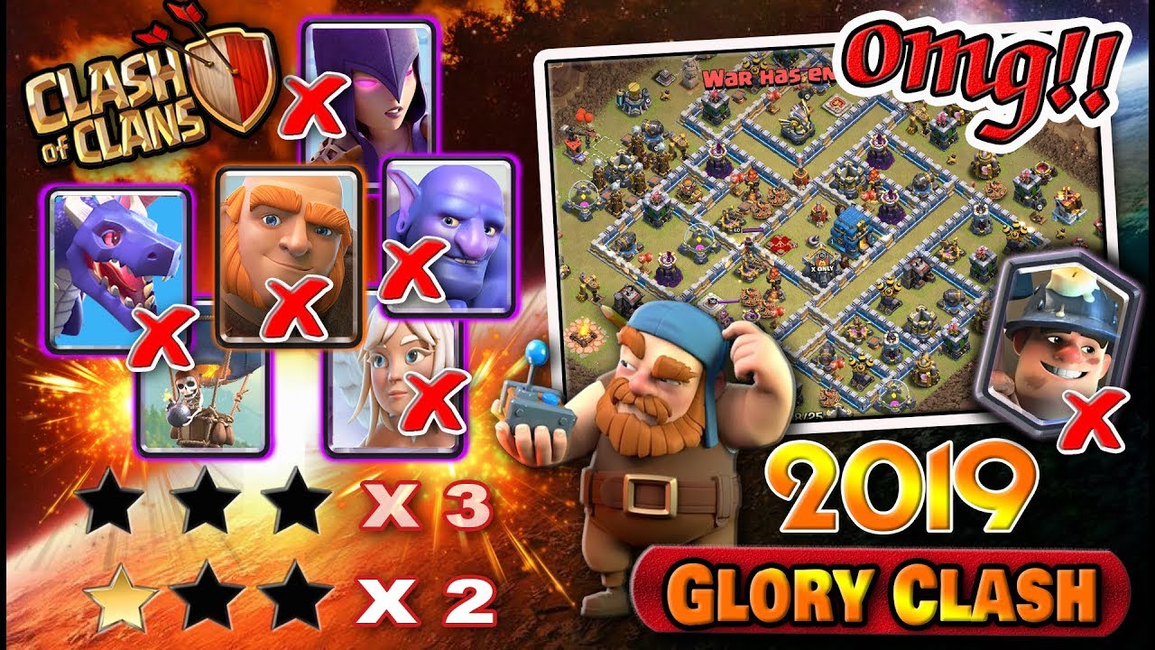 OMG!!Best TH12 War Base with Traps! Anti 1 Star/2 Star ||Anti Dragon/Miner/Bowitch||GloryClash 2019