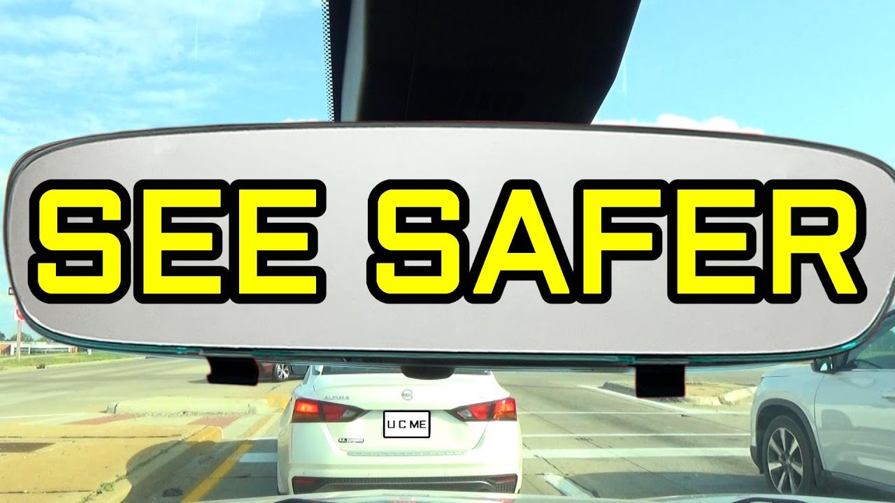 Хотите более безопасный автомобиль? Купите это зеркало — широкоугольное панорамное зеркало заднег...