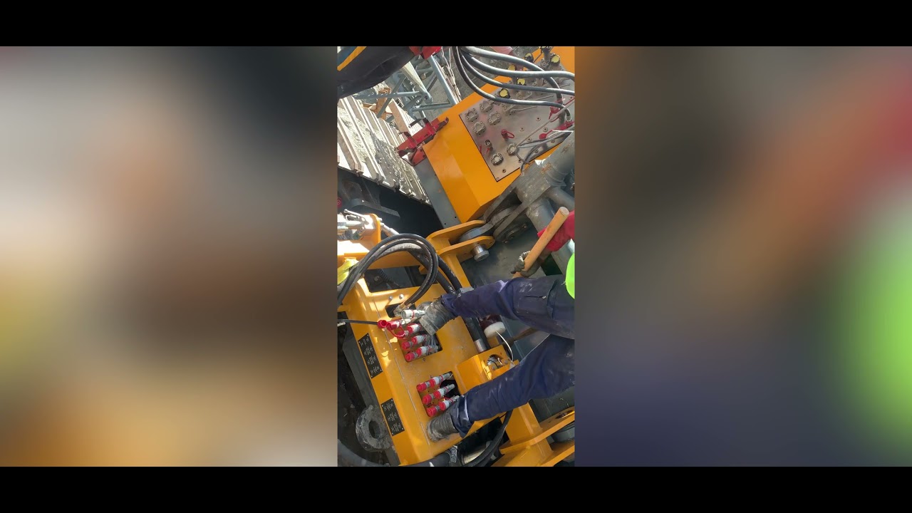 BAUER MC96 CUTTER MACHINE ASSEMBLE IN SIKKIM NHPC TEESTA VI PROJECT IN INDIA