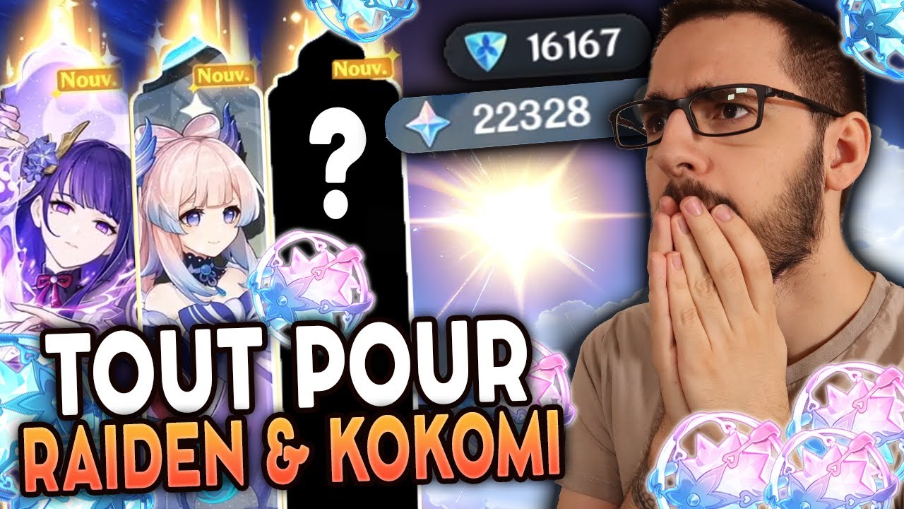 Ils ont TOUT DÉPENSÉ pour Raiden & Kokomi ! | Invocations Genshin Impact