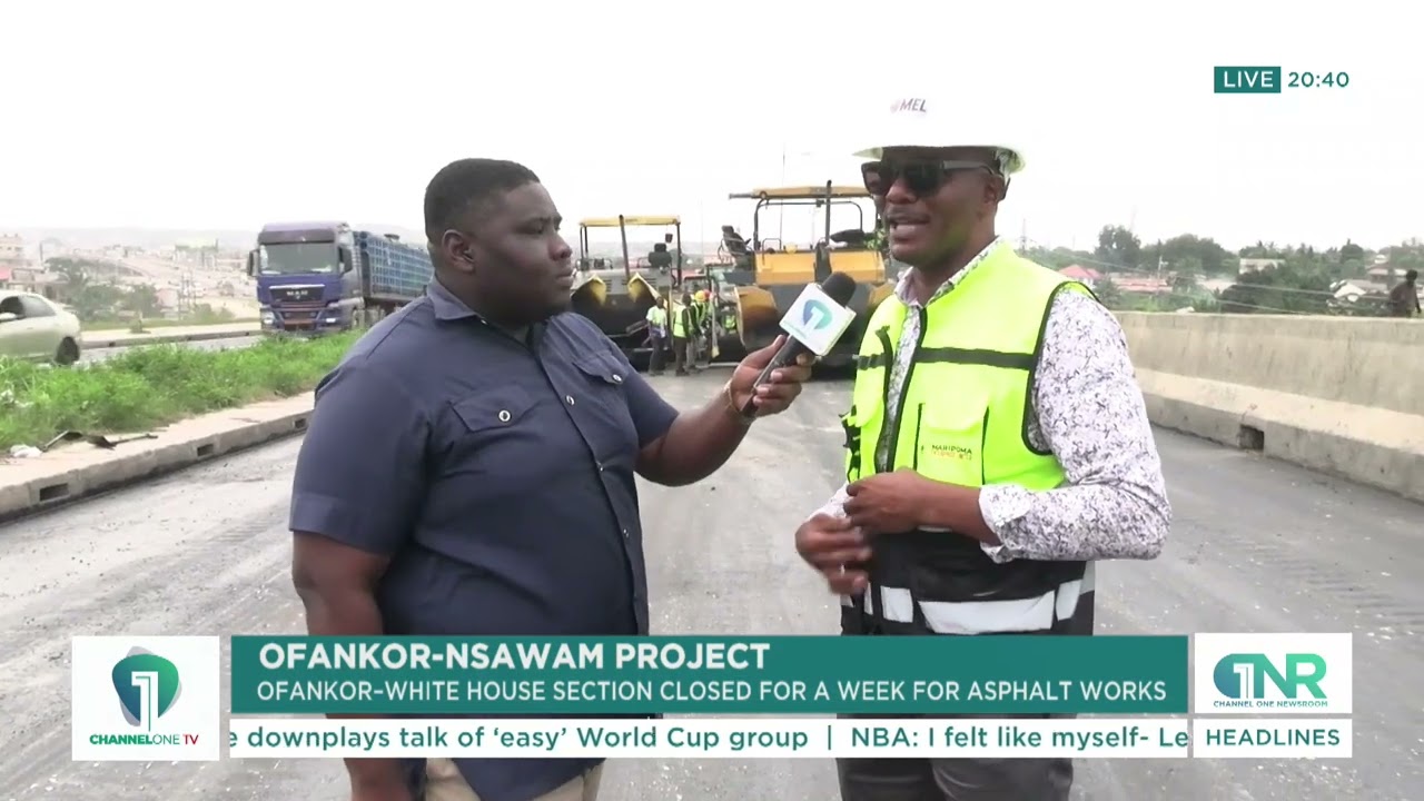 One-Week Road Closure: Ofankor&ndash;White House Asphalt Works Underway