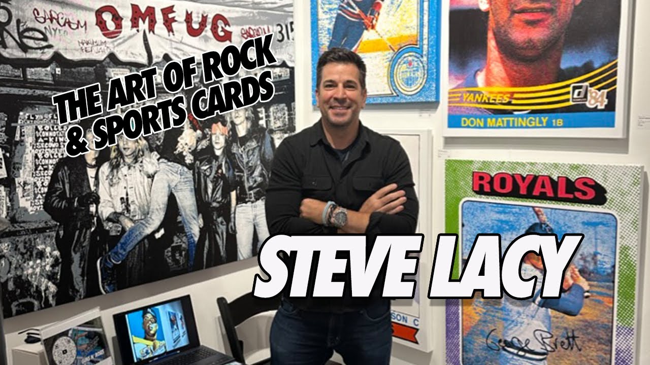 How I make rock n' roll and sports card art.