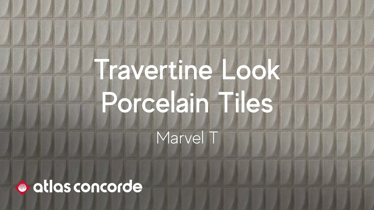 Timeless design with travertine porcelain tiles | Marvel T by Atlas Concorde