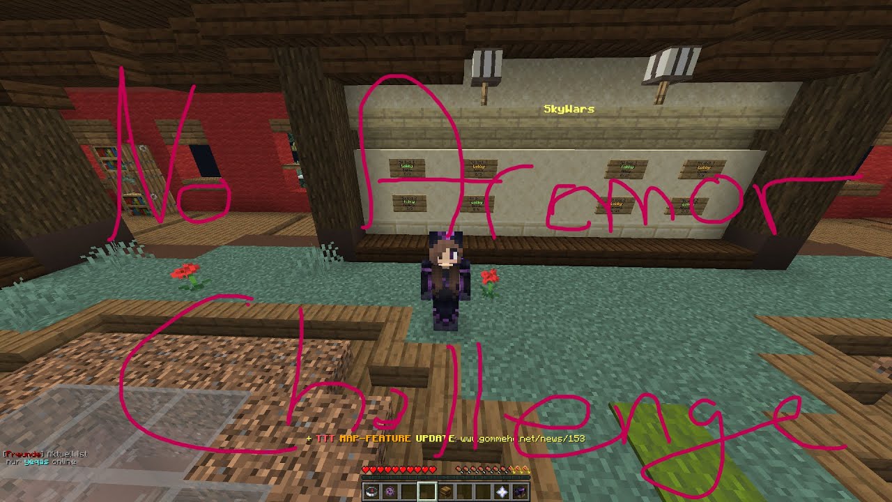 SKYWARS NO ARMOR CHALLENGE  | Elisa