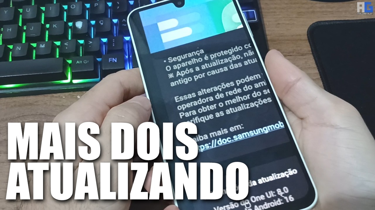 Mais DOIS Atualizando!! Chegou no BRASIL A06 5G e GALAXY A05