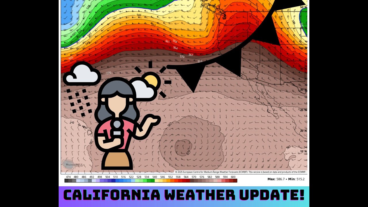 California Weather: Storm North, Extended Forecast!