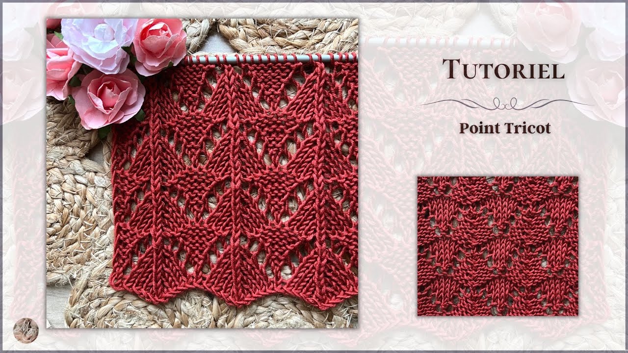 #313 Tutoriel Tricot - 8 rangs de répétitions pour un rendu SUPERBE!! @mailanec #knitting #knit