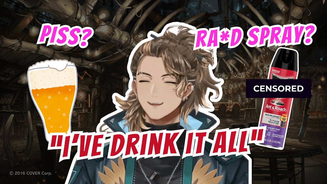 The Strangest Thing Gibby Has Ever Drunk 🤢 ✦ HOLOSTARS EN ✦ ARMIS