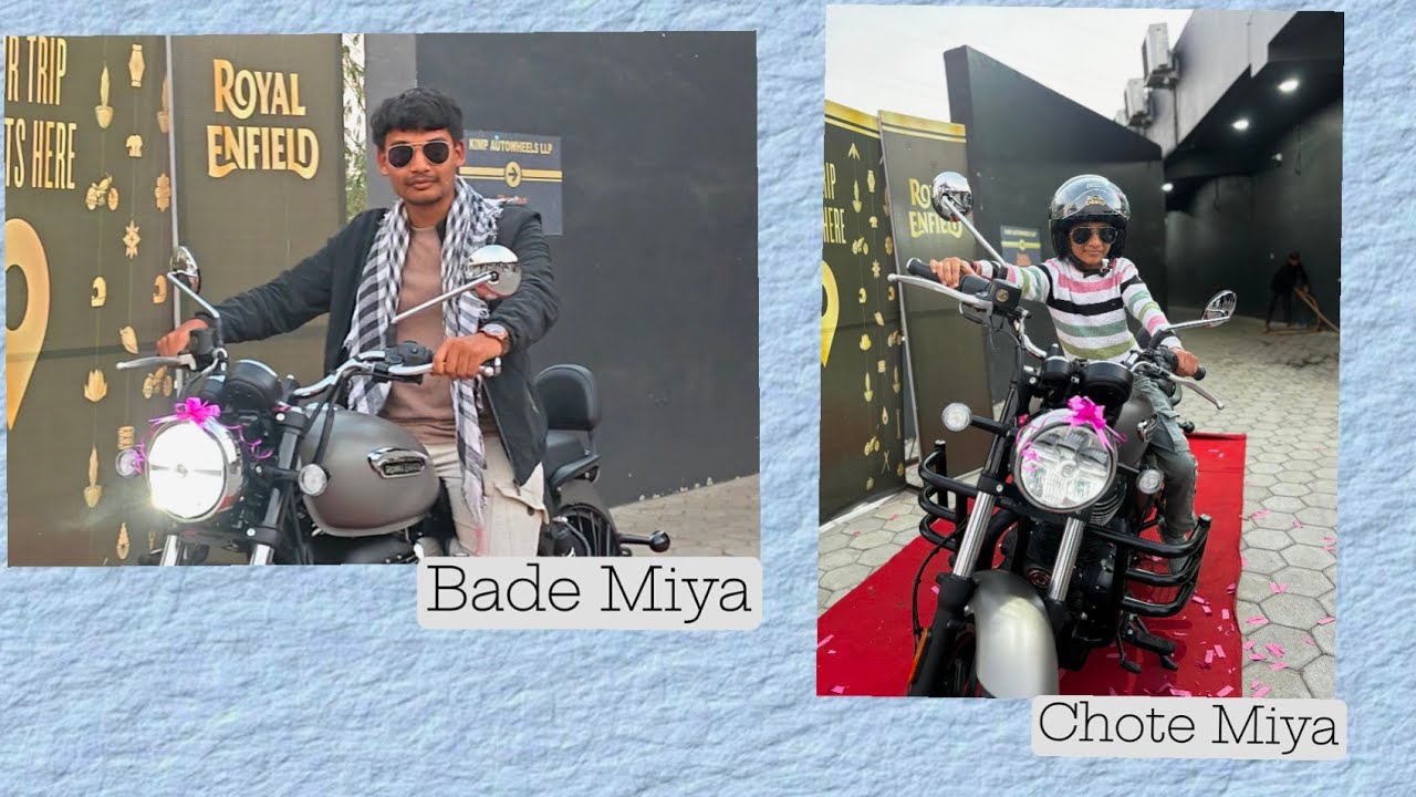 Bhanje ki new Royal Enfield Meteor 350⚡🎊