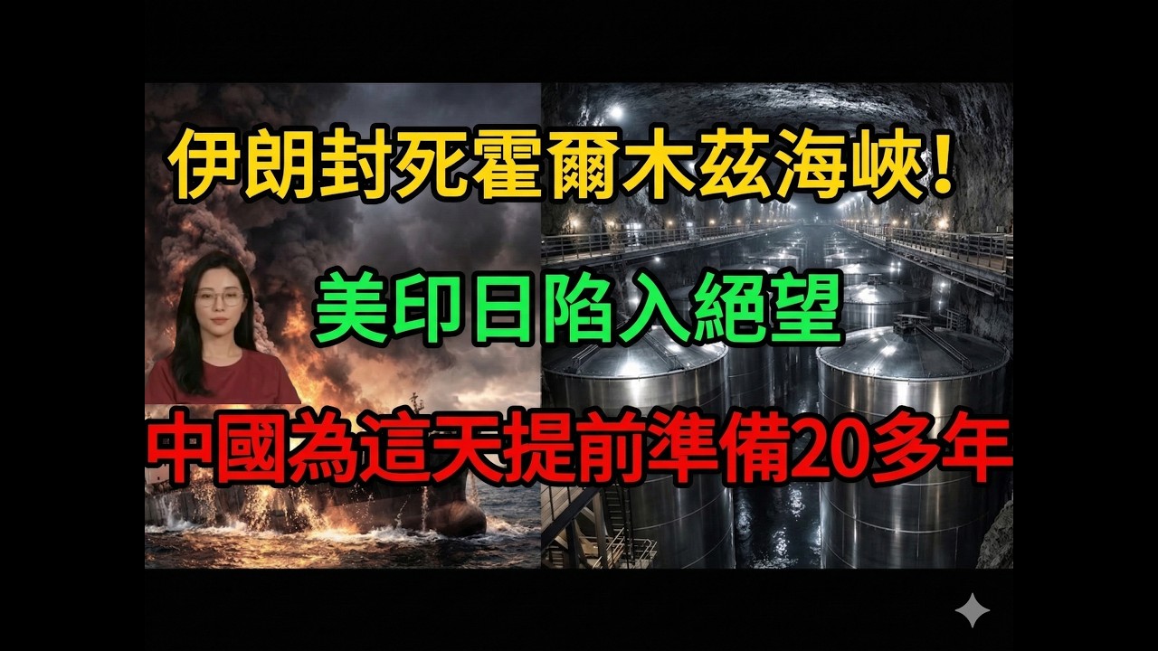 伊朗封死霍爾木茲海峽！美印日陷入絕望，中國亮出潛伏20年的底牌震驚全球！