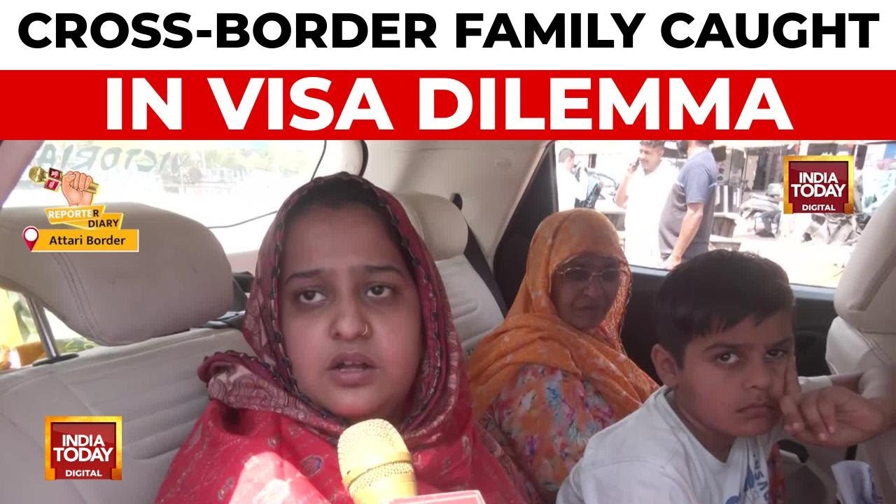 Indian Woman Married In Pakistan Stranded At Attari Border With Pakistani Children | India Today