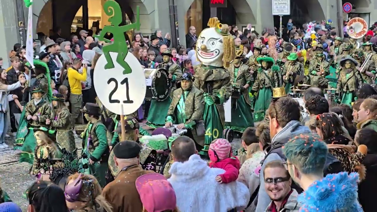 Berner Fasnacht 2025  3/6   Impressionen und Eindrücke vom Umzug