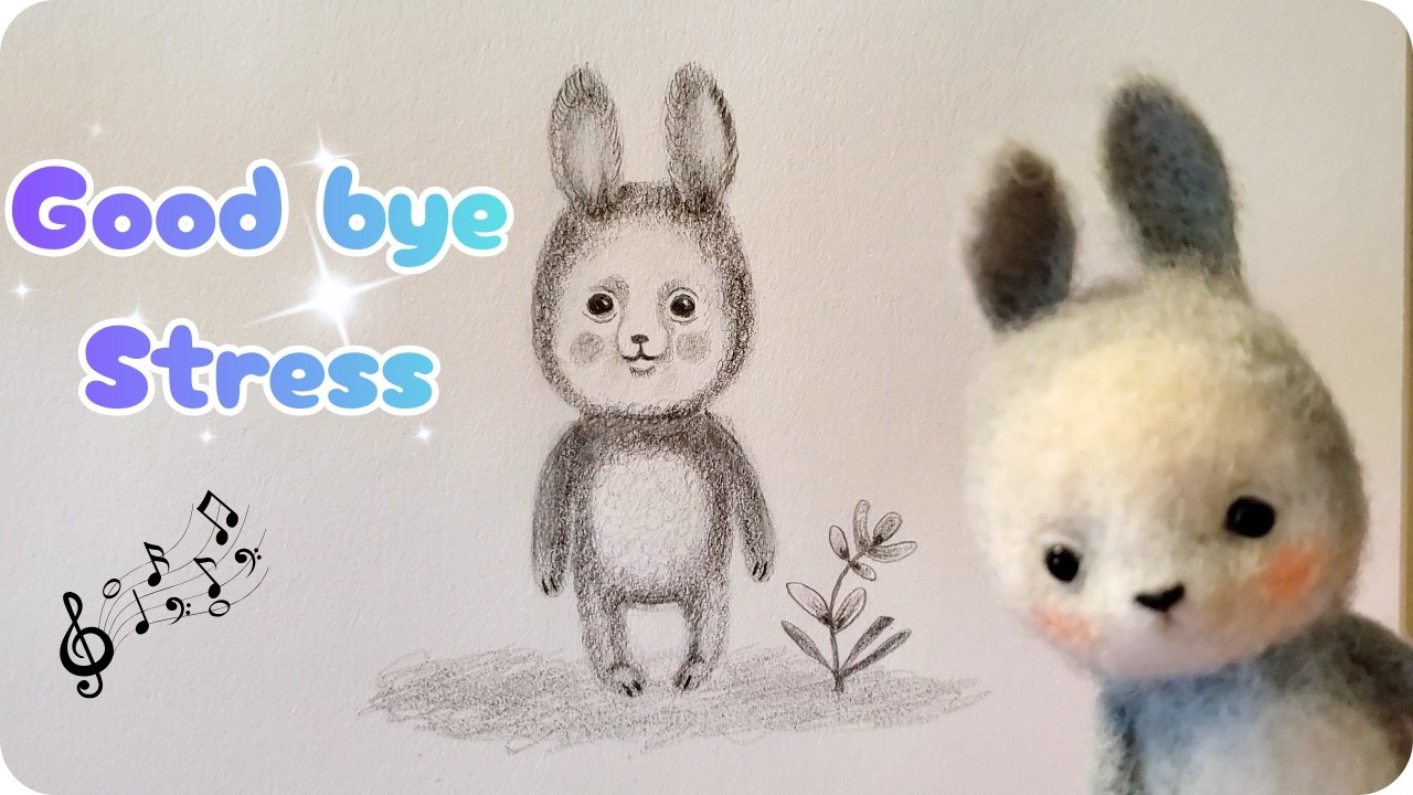 How I sketch a cute Bunny Rabbit from start to finish
