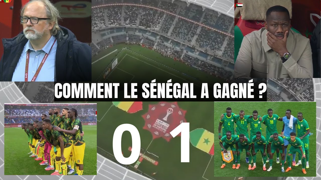 Sénégal 1 0 Mali : Analyse Totale du Match  Les Lions en Patron