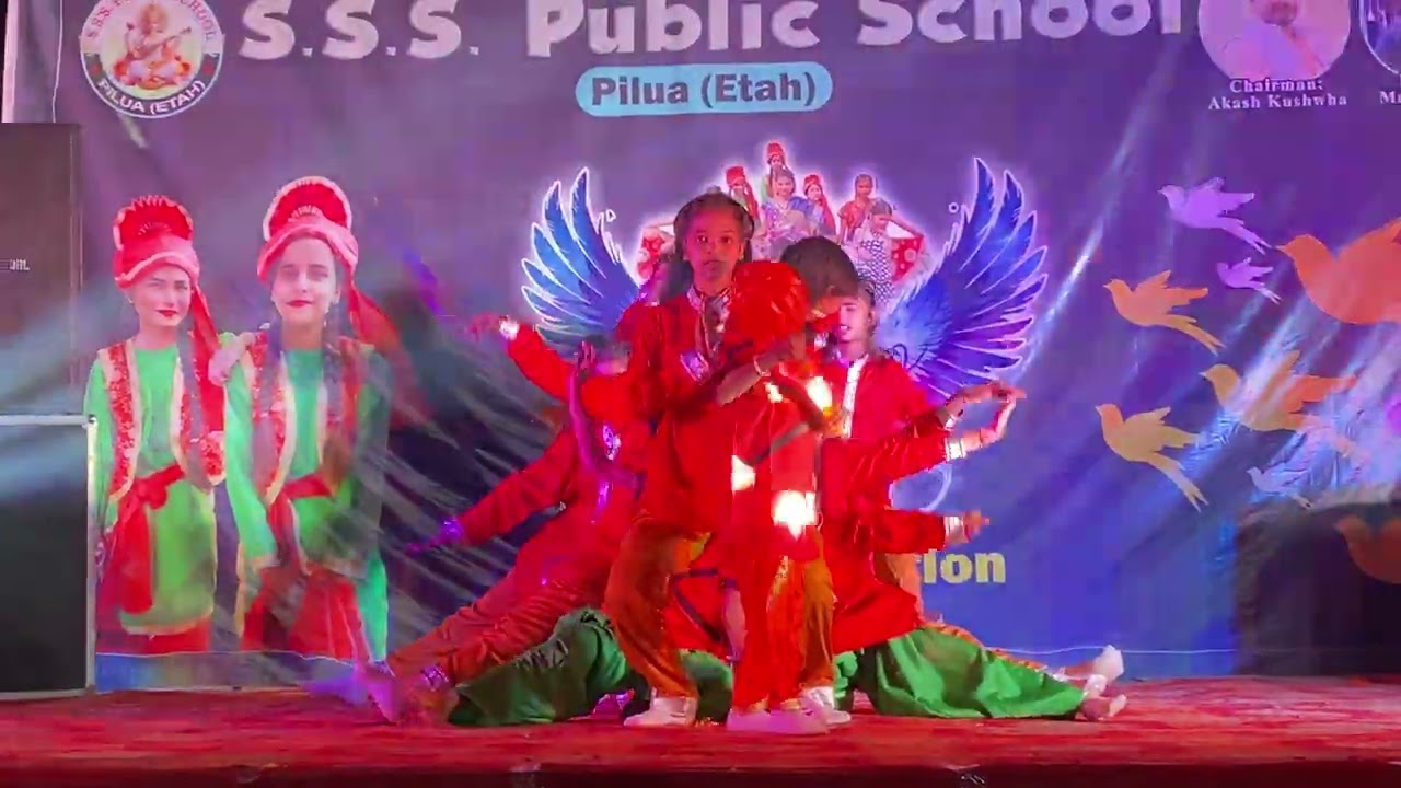 SSS Public school Pilua Etah (Hanuman chalisa)