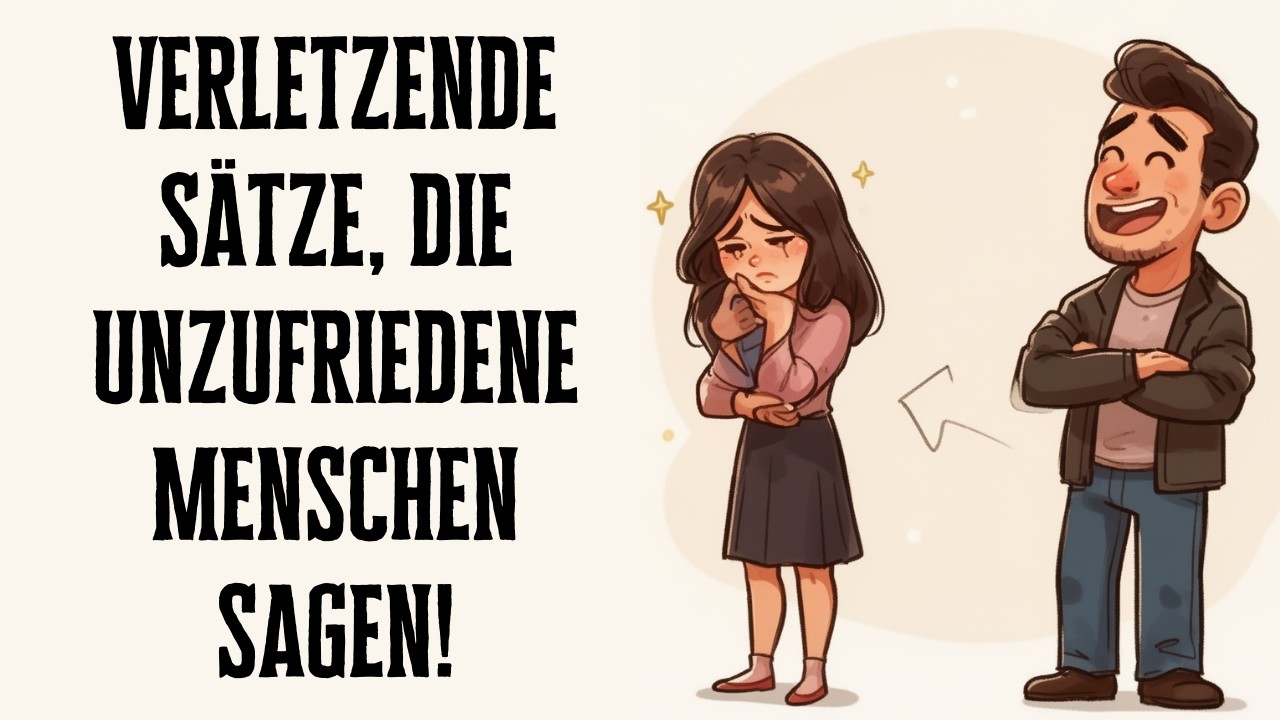 Verletzende Sätze, die chronisch unzufriedene Menschen immer wieder sagen!