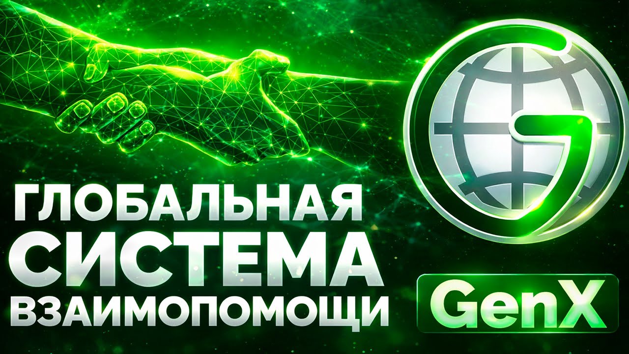 GenX &mdash; глобальная система взаимопомощи, в которой деньги работают на людей, а не люди на деньги.
