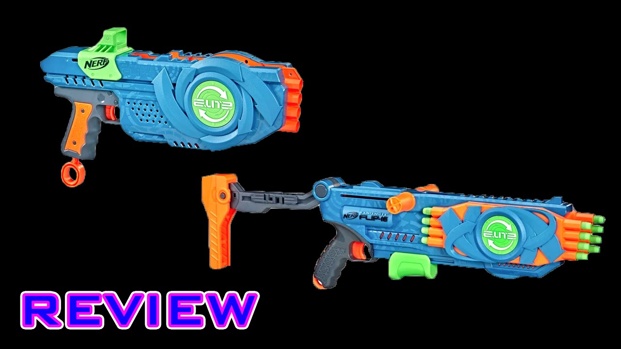 [ОБЗОР] Nerf Elite 2.0 Flipshots | Flip-8 и Flip-16