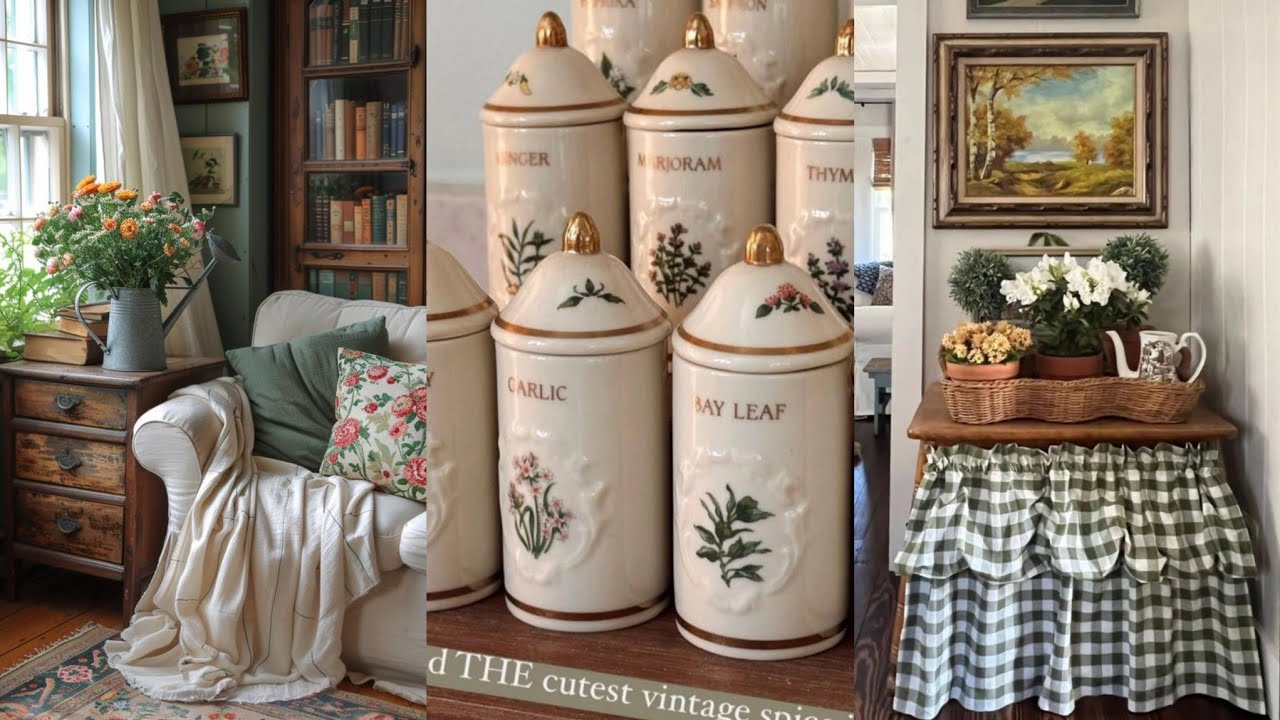 The Heart of Farmhouse Decorating | Where Vintage Style & Antique Charm Tells a Story🌷✨️