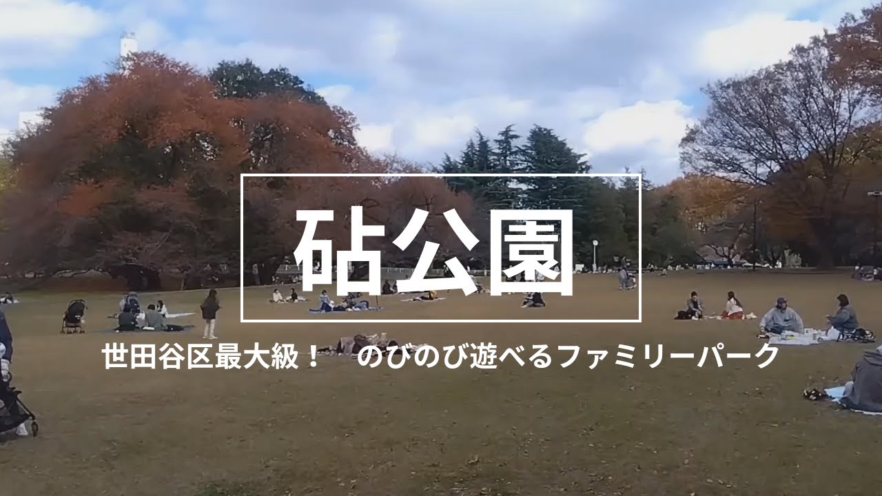 【砧公園】東京都世田谷区にある砧公園を散策しました。