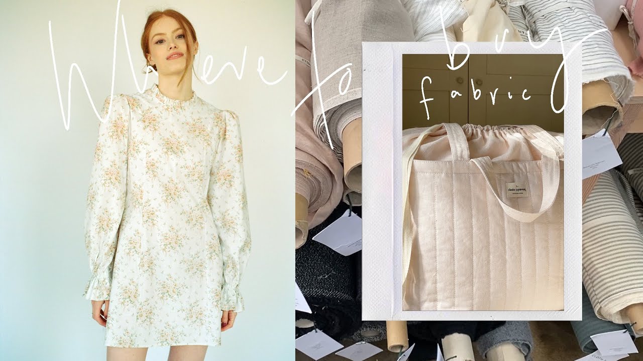 WHERE TO BUY NICE FABRICS + MY FABRIC COLLECTION | Rosie Caldwell