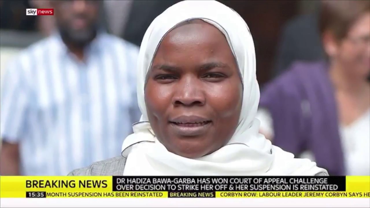 DAUK - Dr Cicely Cunningham speaks to Sky News about the Dr Bawa-Garba verdict and Learn Not Blame