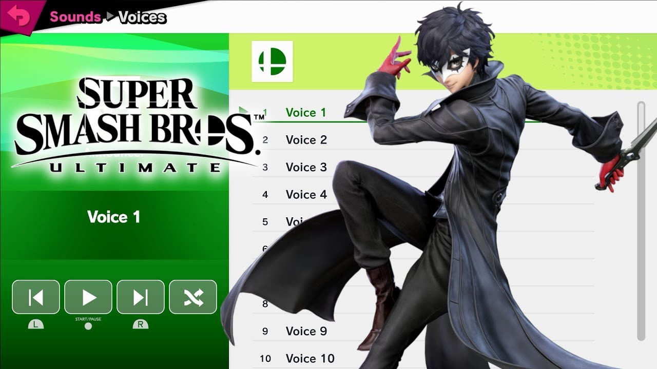 Голоса Джокера + Фантомные Похитители Сердец - Super Smash Bros Ultimate