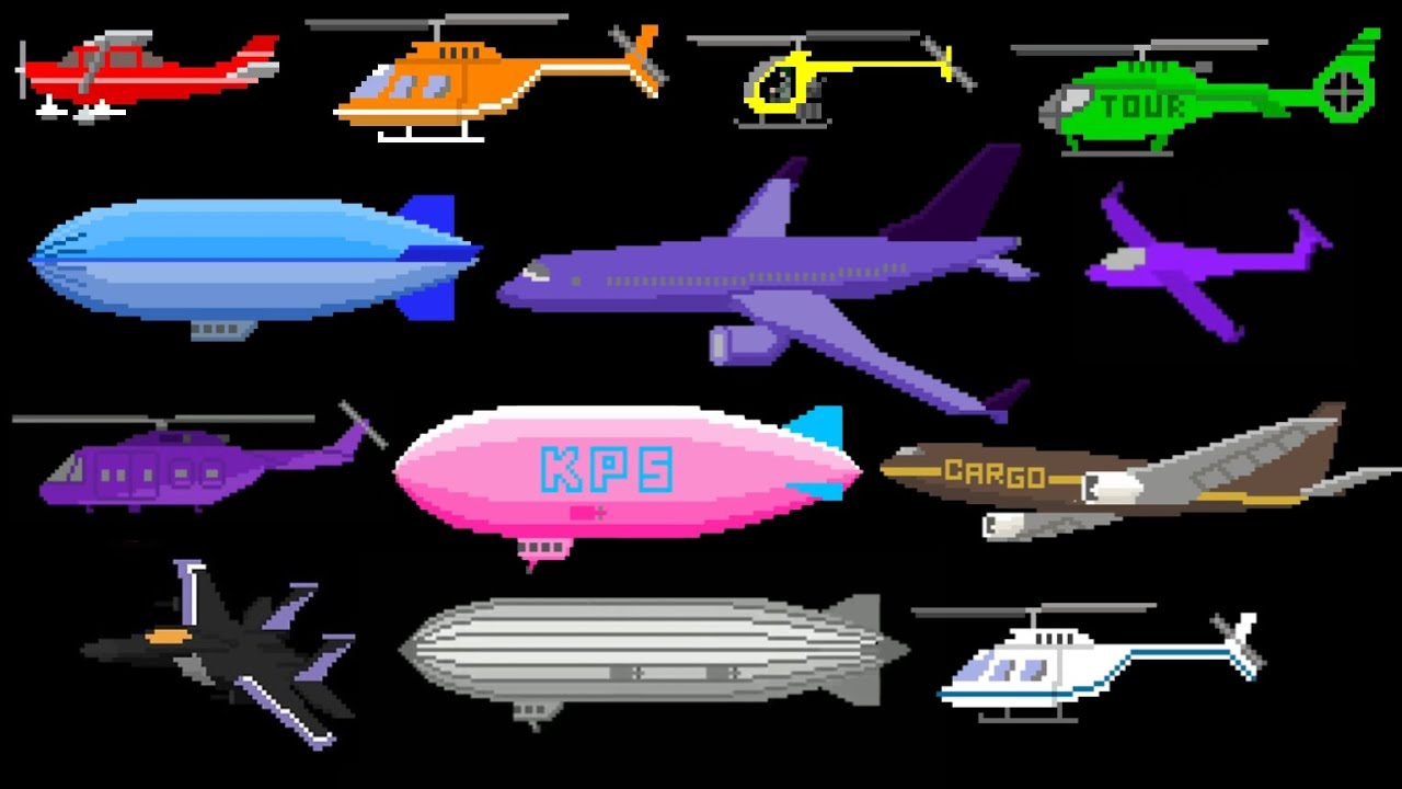 Aircraft Colors - @TheKidsPictureShow