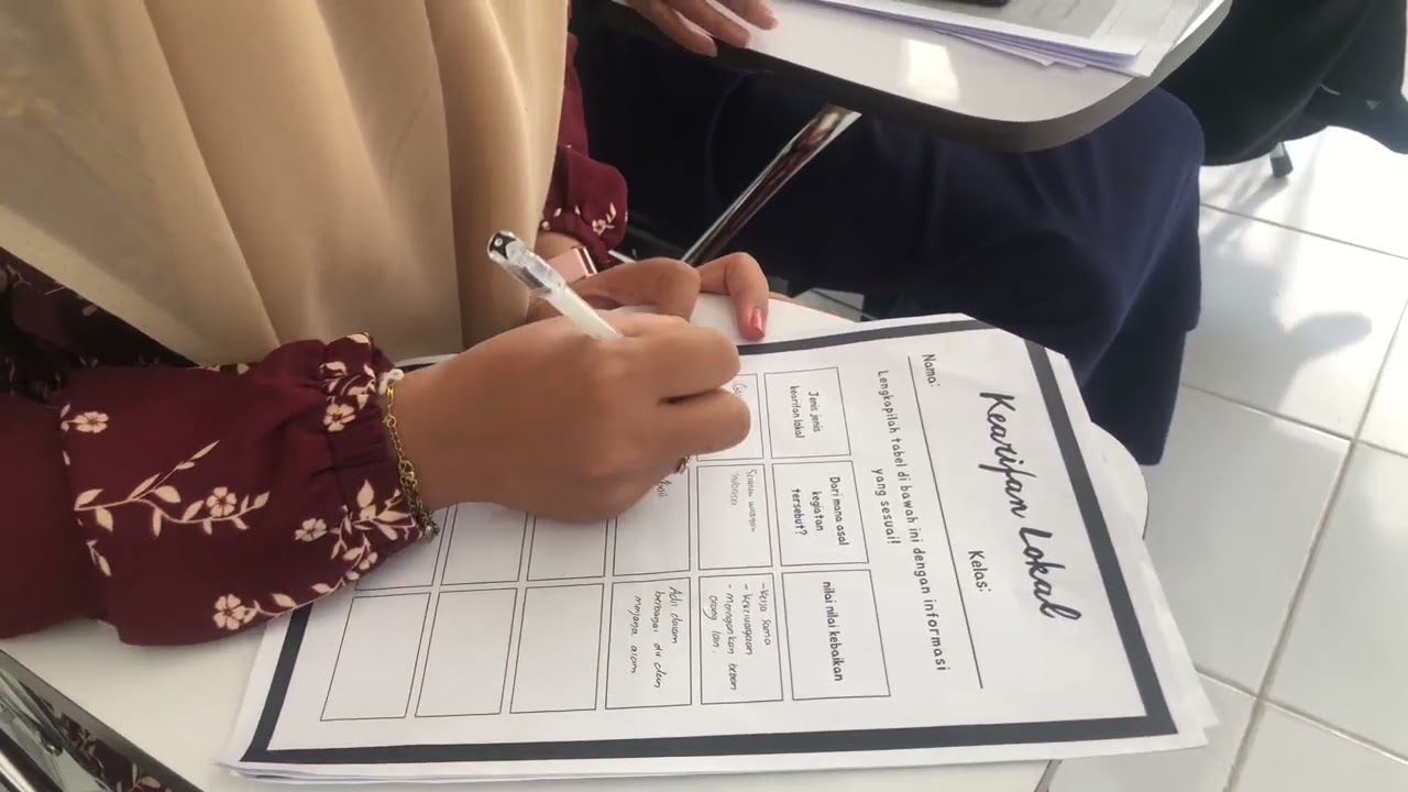 Video pembelajaran dengan menggunakan media pembelajaran berbasis digital yaitu PPT INTERAKTIF