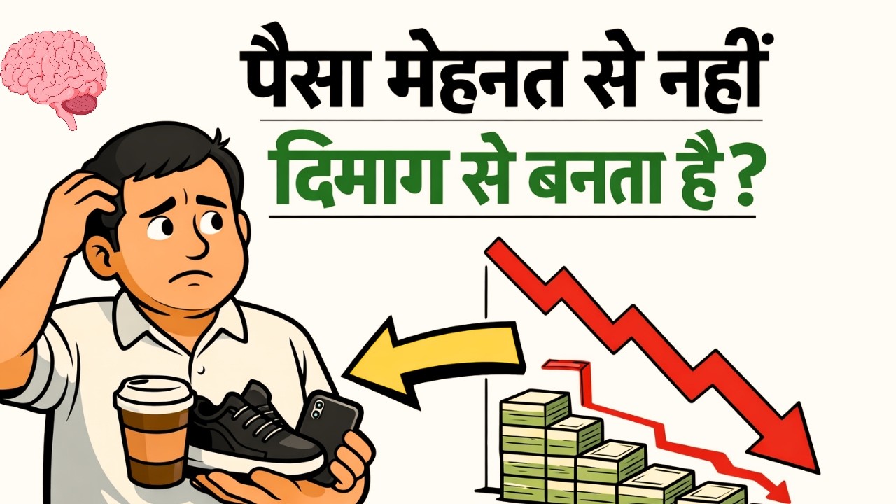 पैसा मेहनत से नहीं दिमाग़ से आता है | Money Mindset 💵