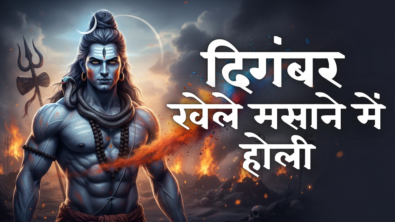 Digambar Khele Masane Mein Holi | Holi Song | Holi Bhajan | New Holi Song | Shiv Holi Song