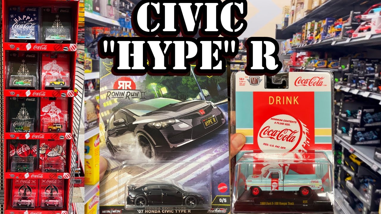 RONIN RUN 2 CHASE CIVIC HYPE R!!! Рождественский шиппер M2 с погоней. Ещё много интересного и ещё...