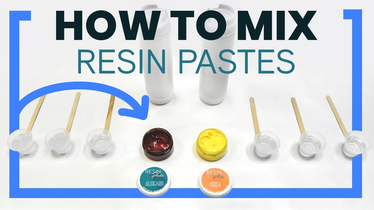 HOW TO || Mix Resin Pastes || Resin Pigment Paste || Pigment Paste for Resin || Faux Rizzle
