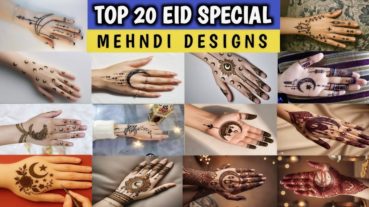 Top 20 Eid Special Mehndi Designs | Top 20 Mehndi Designs Photos | Top 20 Mehndi Designs 2026